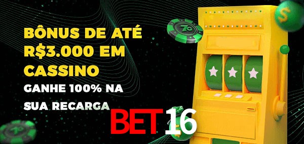 BET16 melhor bônus de depósito